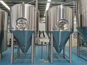 30 Bbl Double Wall Conical Fermenter